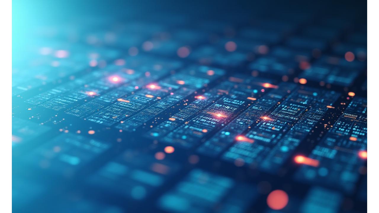 Matrice di rischio interattiva con punti dati su una dashboard digitale